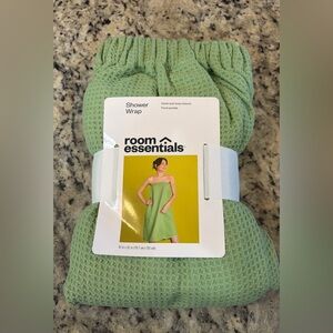 Target Green Shower Wrap